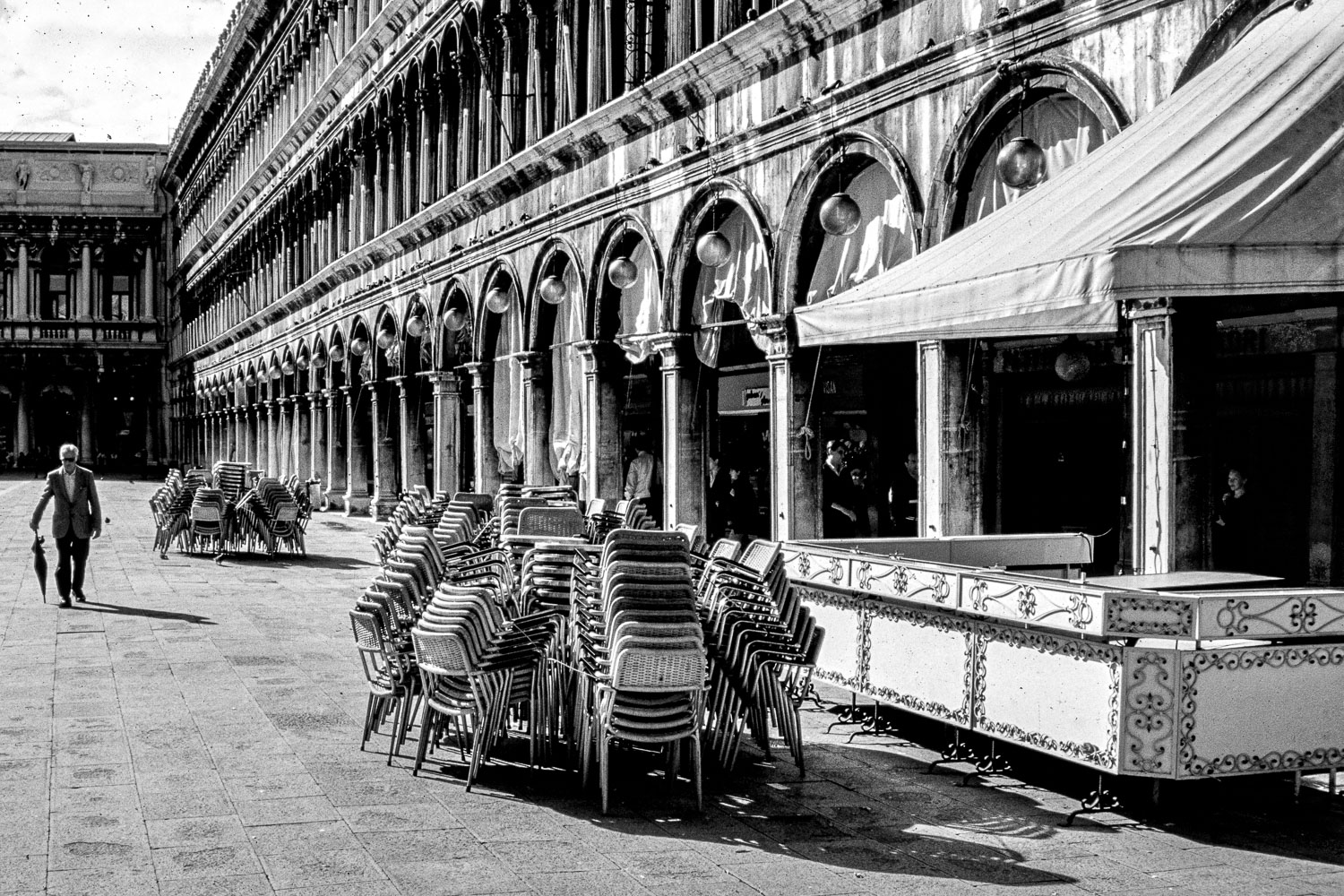 Piazza San Marco am Morgen, Venedig Piazza San Marco am Morgen, Venedig